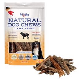 Frigera Natural Dog Chews Lamb Tripe Lammekallun 500g